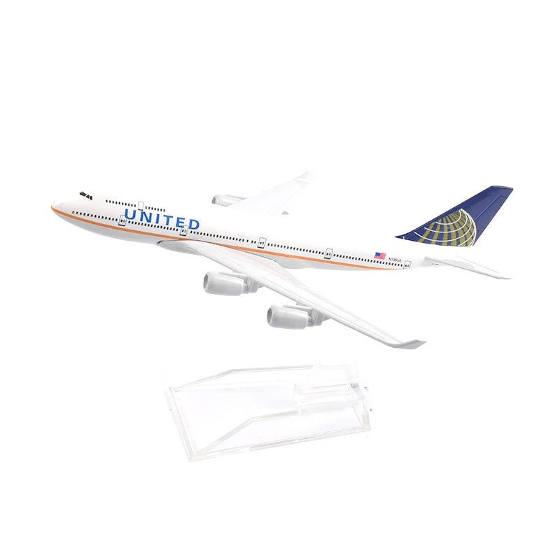 UNITED – Boeing 747 Modelo de Colección (Escala 1:400)
